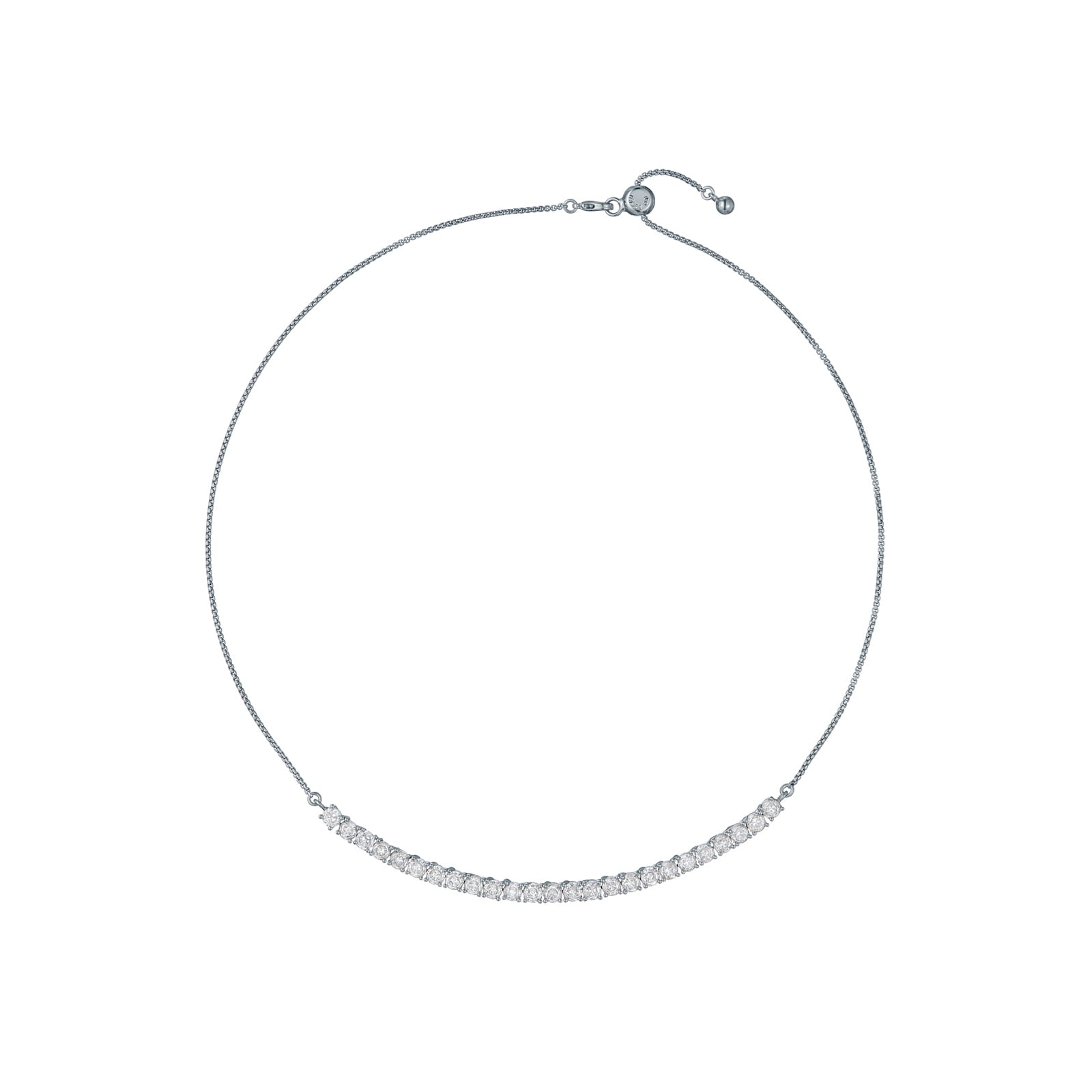 Ted Baker White Gold Coloured Melrose Crystal Necklace Ted Baker White Gold Coloured Melrose Crystal Necklace