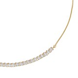 Ted Baker Yellow Gold Coloured Melrose Crystal Necklace