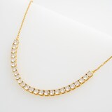 Ted Baker Yellow Gold Coloured Melrose Crystal Necklace