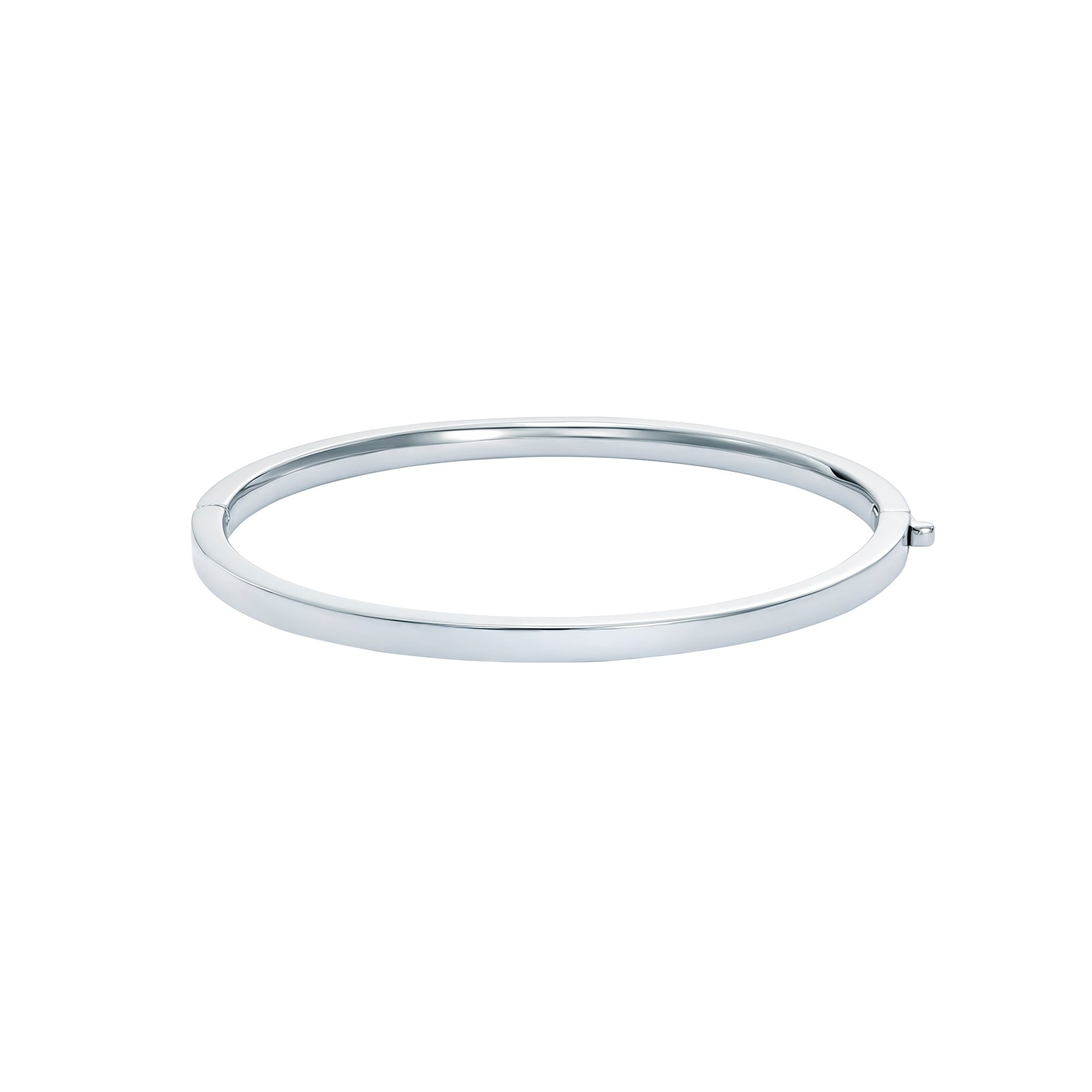 Ted Baker White Gold Coloured Chrishell Classic Bangle Ted Baker White Gold Coloured Chrishell Classic Bangle