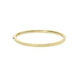 Ted Baker Yellow Gold Coloured Chrishell Classic Bangle