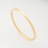 Ted Baker Yellow Gold Coloured Chrishell Classic Bangle