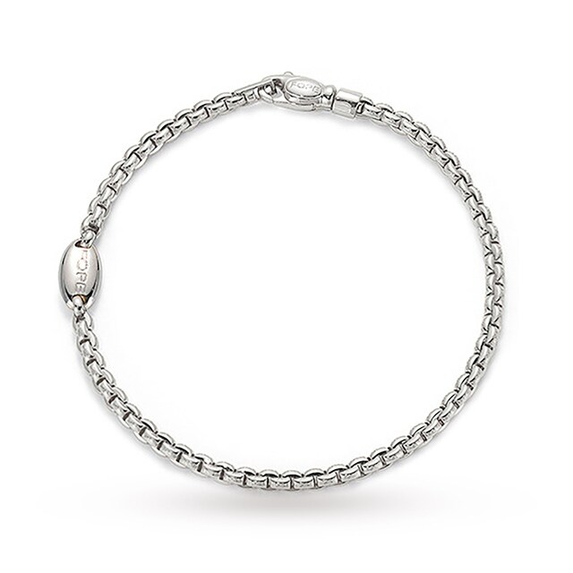 FOPE 18ct White Gold Eka Tiny Bracelet