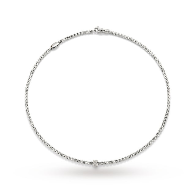 FOPE Eka Tiny 60cm Diamond Set Necklace FOPE Eka Tiny 60cm Diamond Set Necklace