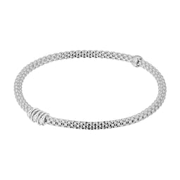 37250450 - 18ct White Gold Flex'it Prima 0.07cttw Diamond Bracelet