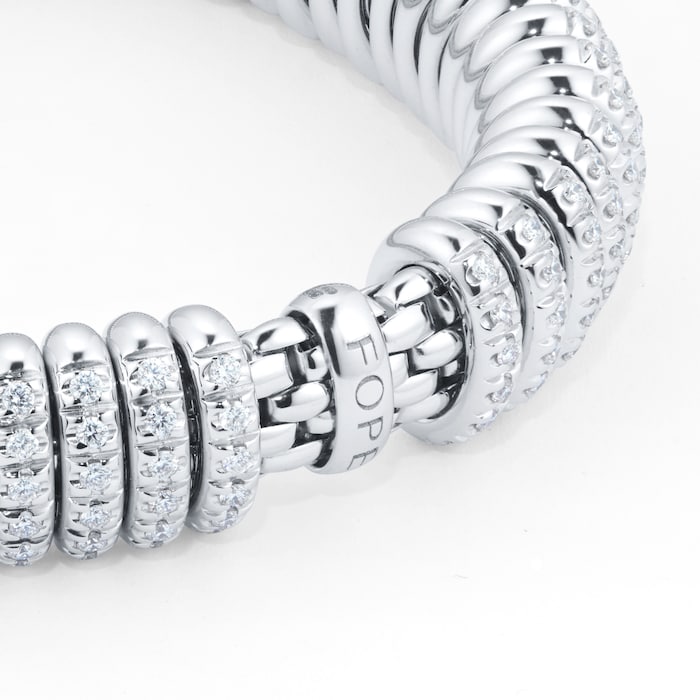 Fope Vendome 18ct White Gold Flex'It Bracelet