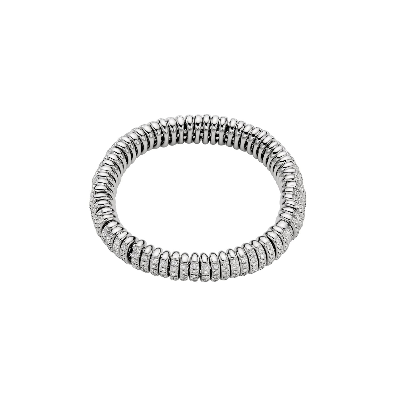 18ct White Gold Vendome Flex'it 3.28ct Diamond Bracelet