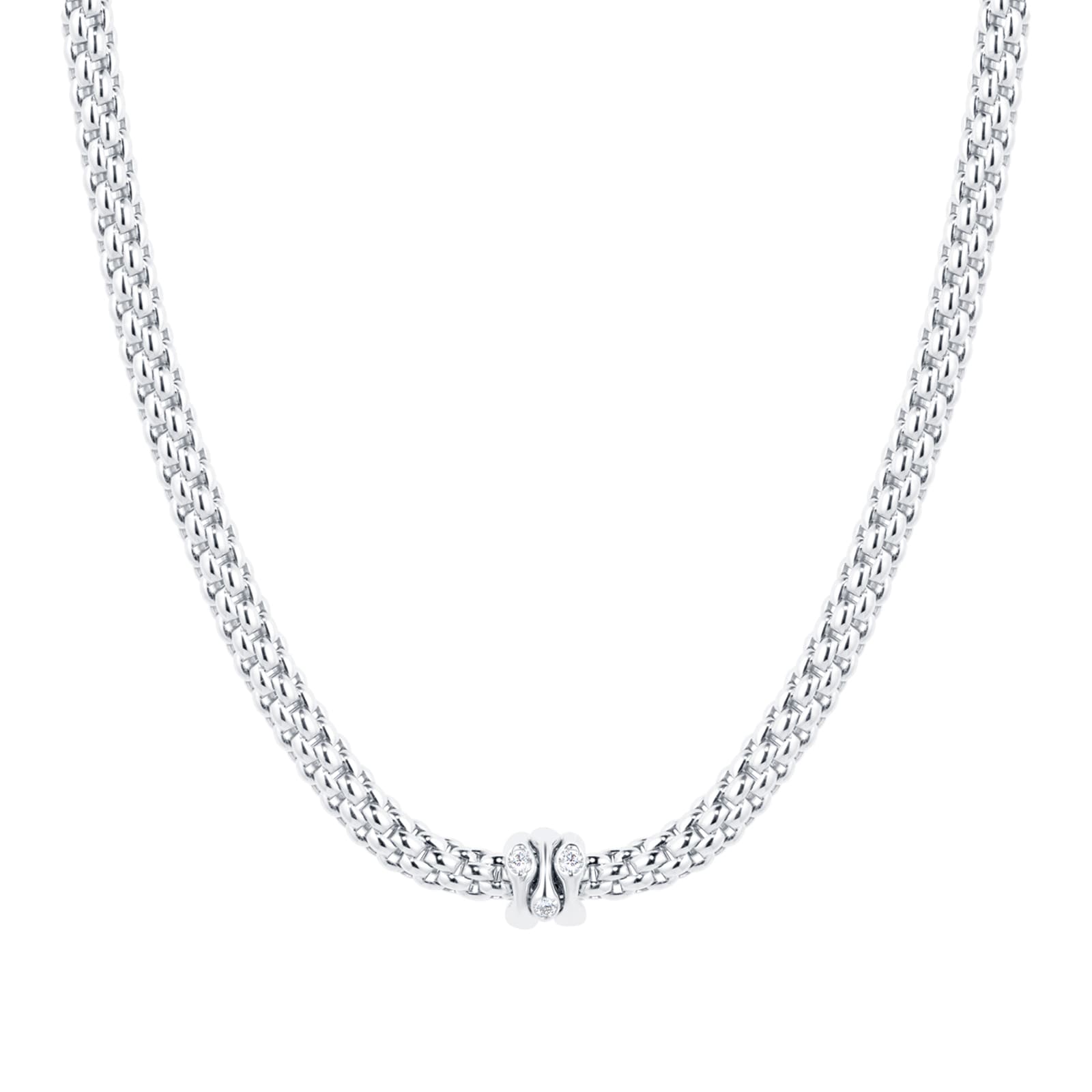 FOPE Flex'it Prima White Gold Diamond Necklace FOPE Flex'it Prima White Gold Diamond Necklace