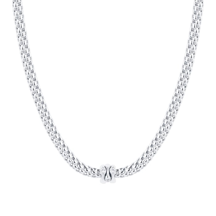 FOPE Flex'it Prima White Gold Diamond Necklace