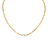 FOPE Flex'it Prima Yellow Gold Diamond Necklace