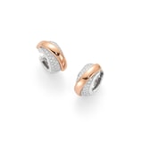 FOPE Flex'it Vendome Rose Gold Diamond Earrings