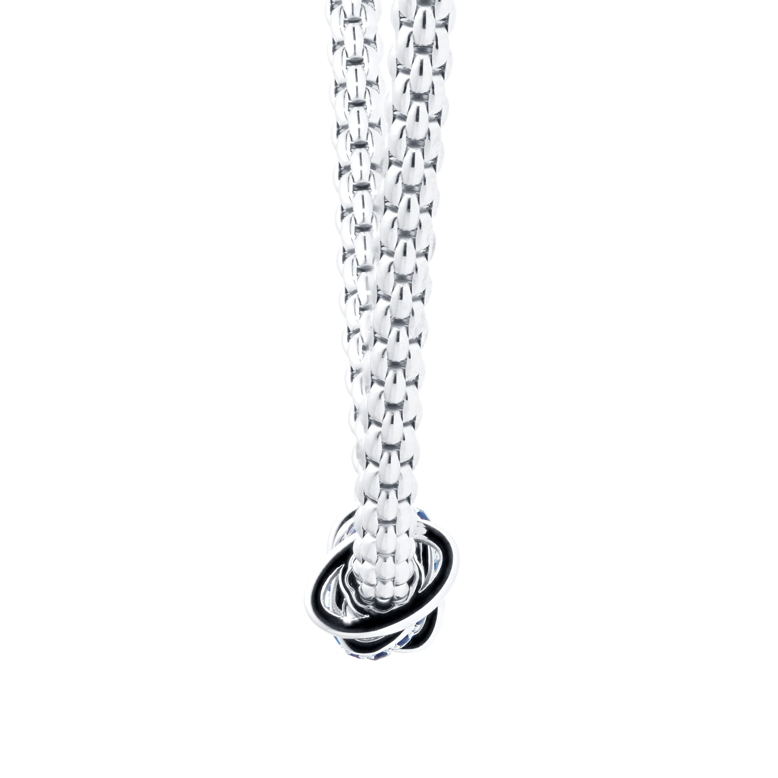 FOPE EXCLUSIVE Flex'it Prima White Gold Sapphire & Diamond Necklace FOPE EXCLUSIVE Flex'it Prima White Gold Sapphire & Diamond Necklace