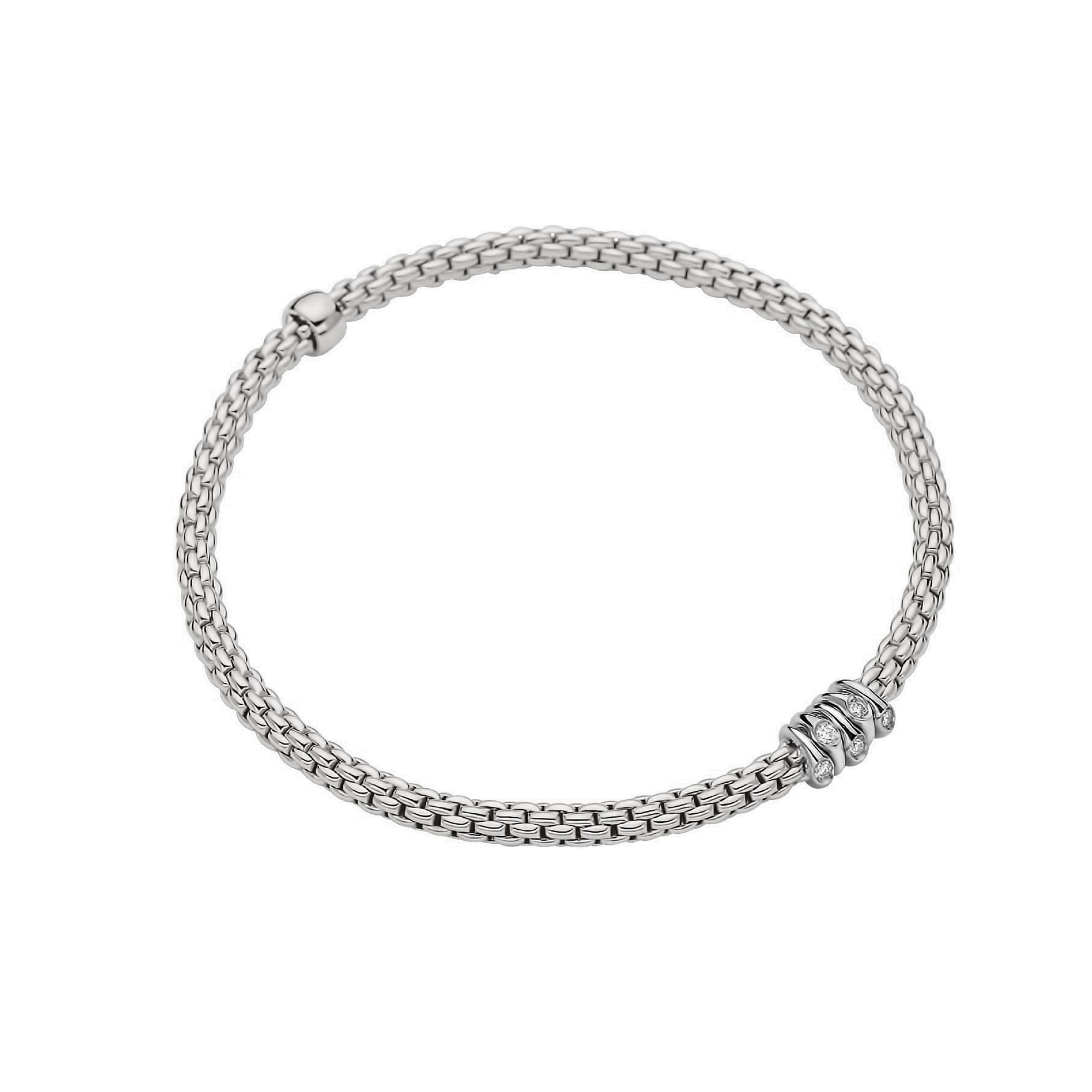 Linea Tennis Bracelet, Cubic Zirconia Crystal, 2mm Small – OBJKTS Jewelry