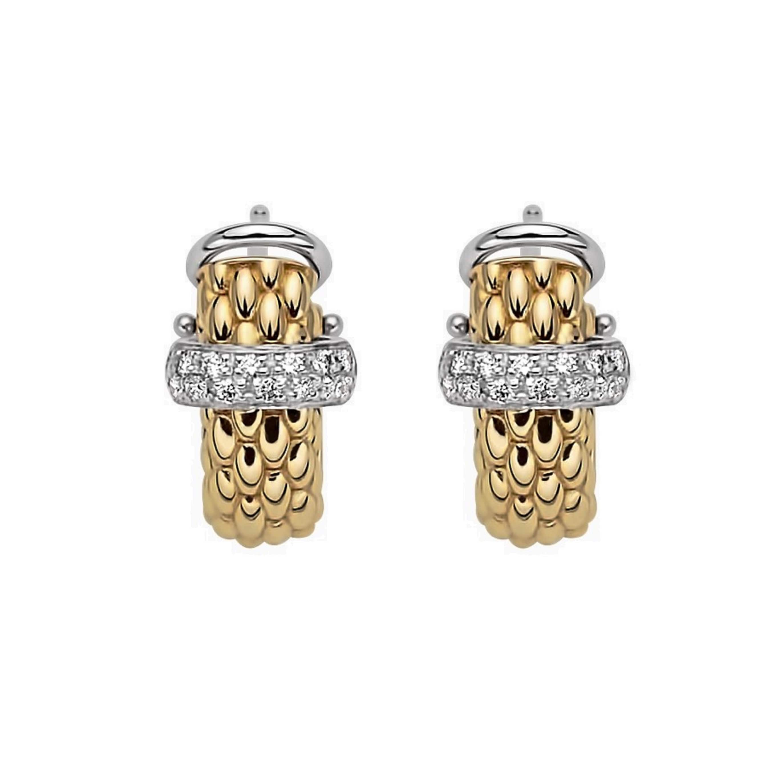 fope gold earrings