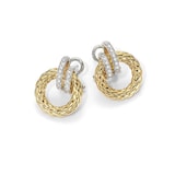 Fope 18k Yellow Gold 0.22cttw Diamond Solo Earrings