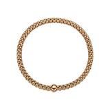 FOPE 18ct Rose Gold Flex'it Solo Bracelet