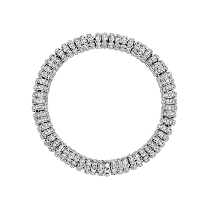 FOPE 18ct White Gold Flex'it Solo Bracelet