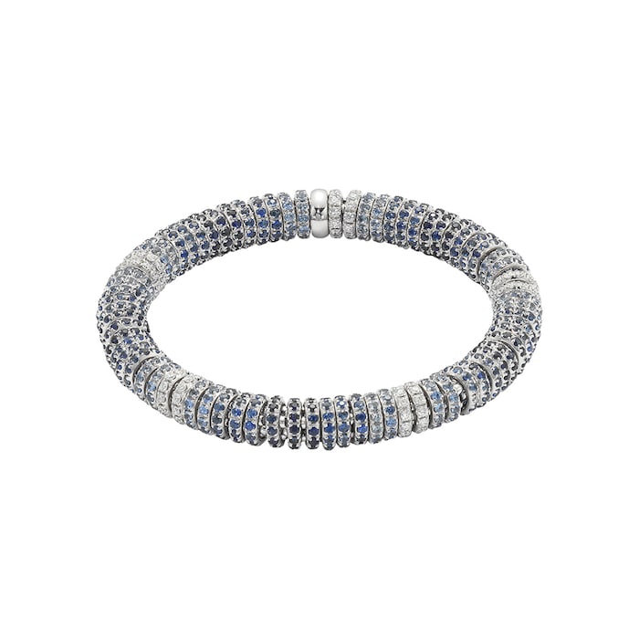 FOPE 18ct White Gold Flex'it Solo Bracelet