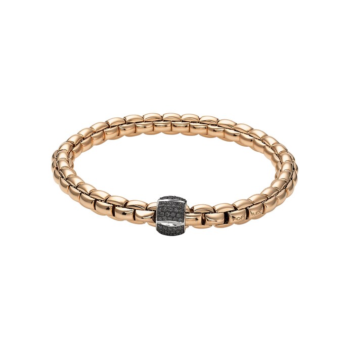 FOPE 18ct Rose Gold Eka Bracelet