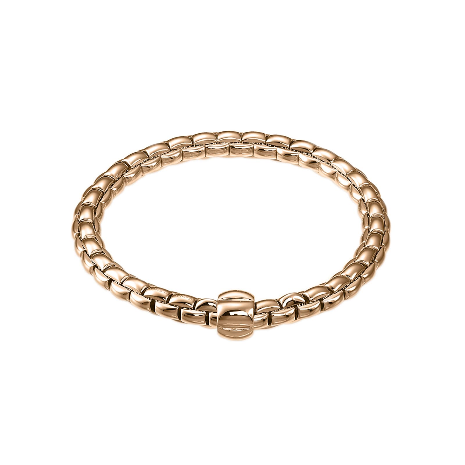 FOPE 18ct Rose Gold Eka Bracelet 701BL | Goldsmiths