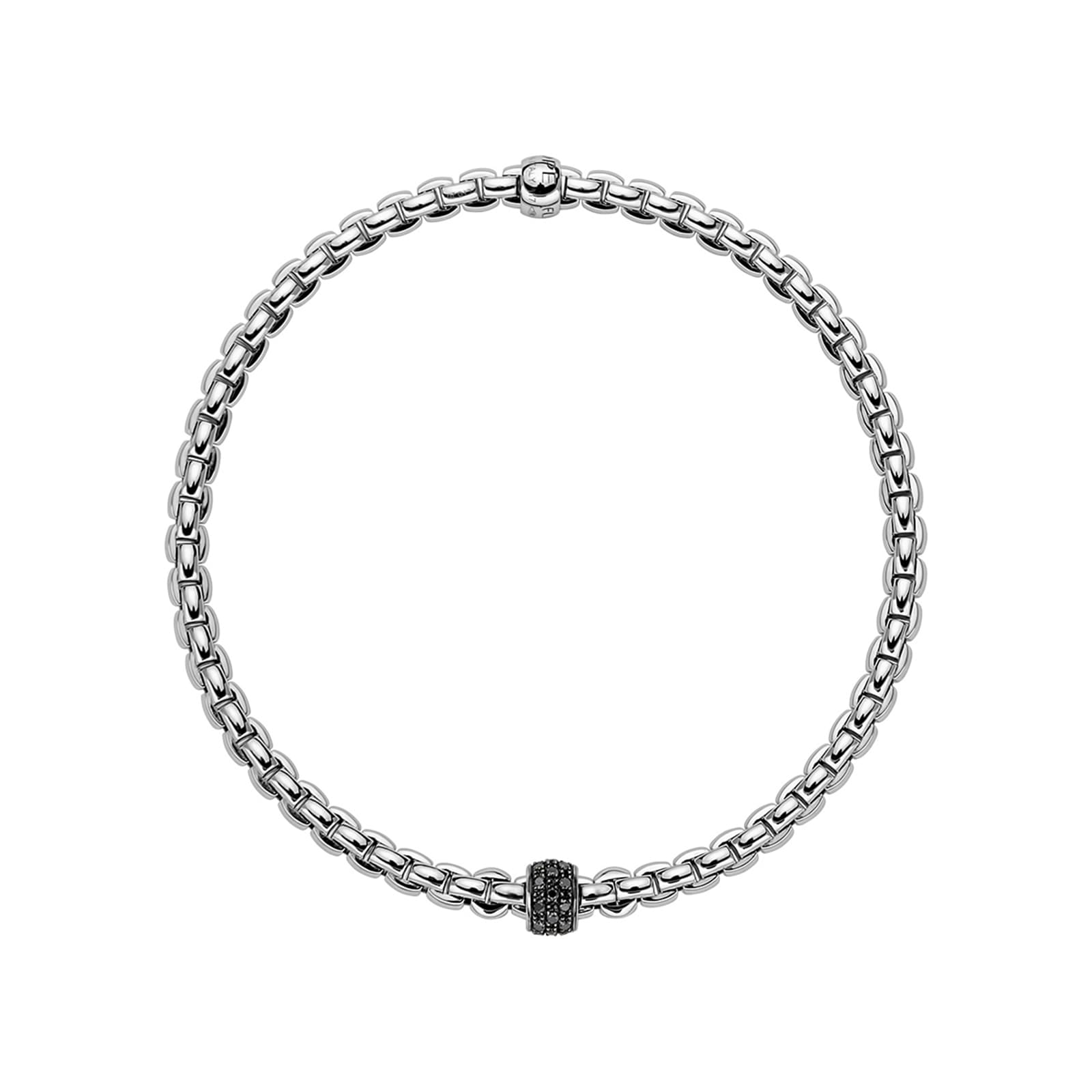 FOPE 18ct White Gold EKA Tiny 0.20cttw Diamond Bracelet FOPE 18ct White Gold EKA Tiny 0.20cttw Diamond Bracelet