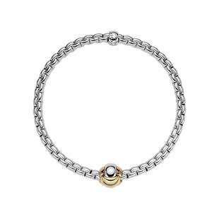 FOPE 18ct White Gold EKA Tiny Bracelet