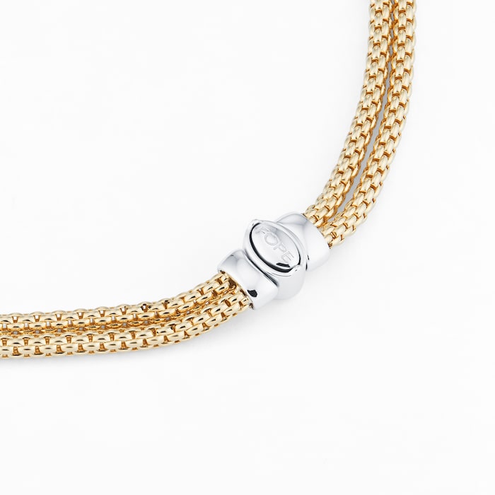 FOPE 18ct Yellow Gold Prima MiaLuce 1.47cttw Necklace