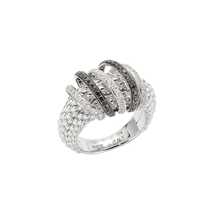 Fope 18ct White Gold Solo Mialuce Ring