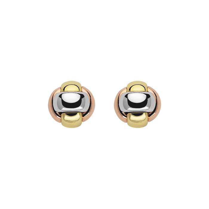 FOPE 18ct Tri Colour Gold EKA Tiny Earrings