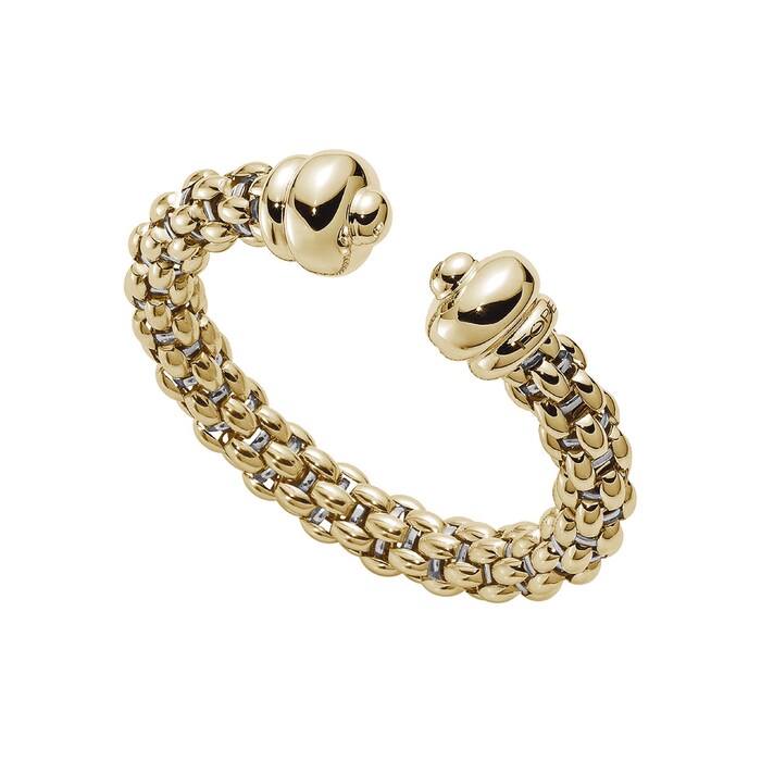 FOPE 18ct Yellow Gold Diva Bangle