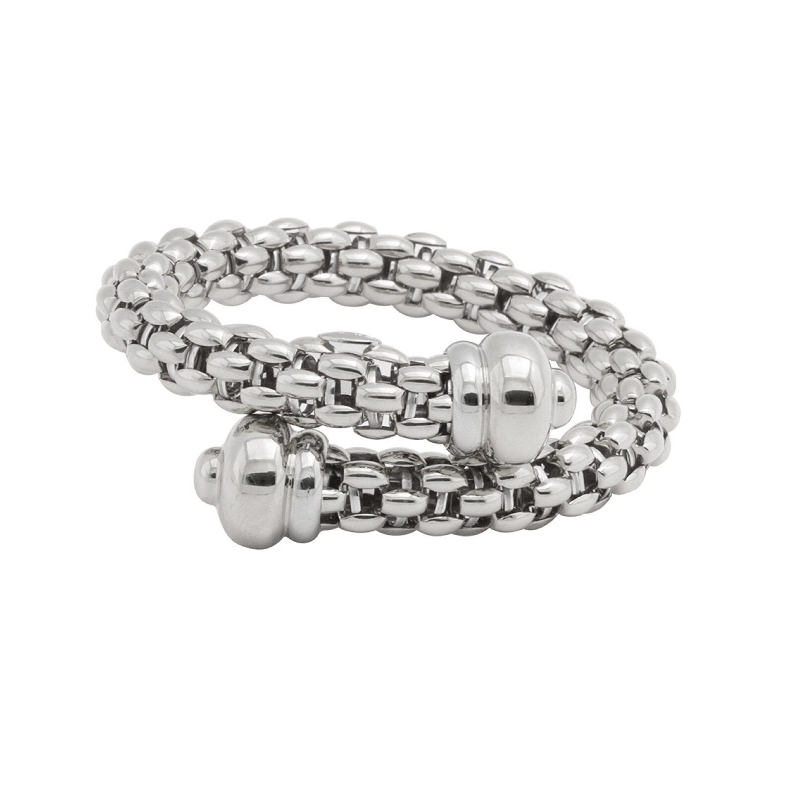 FOPE 18ct White Gold Diva Bangle