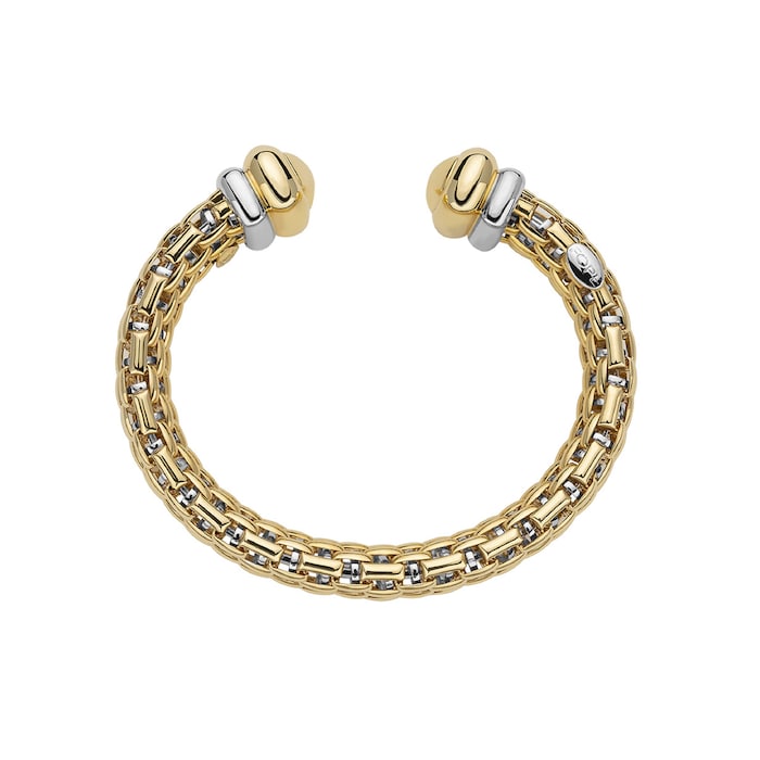 FOPE 18ct Yellow Gold Diva Bangle