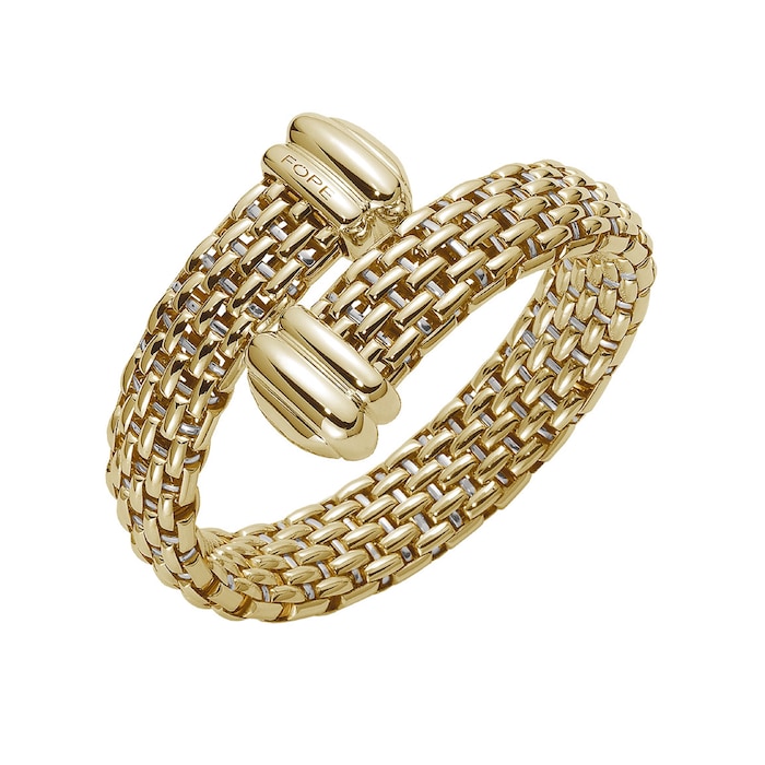 FOPE 18ct Yellow Gold Diva Bangle