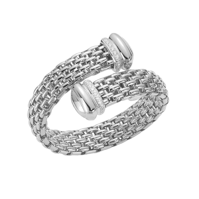 FOPE 18ct White Gold Diva Bangle