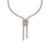 FOPE 18ct Rose & White Gold MiaLuce Necklace