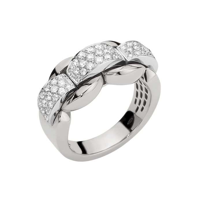 Fope 18ct White Gold Mialuce Ring