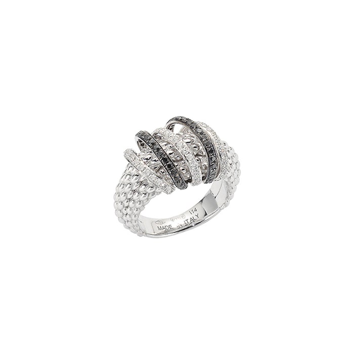 Fope 18ct White Gold 0.73cttw Diamond Mialuce Ring