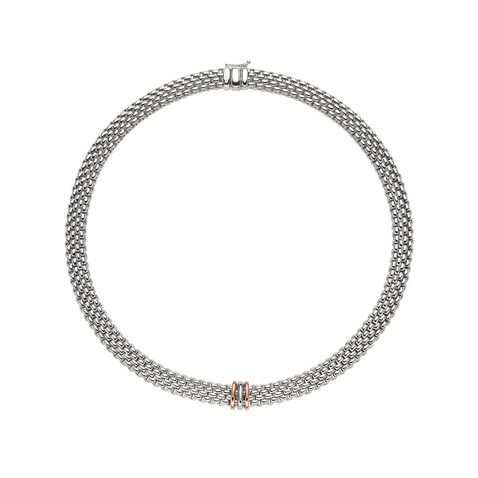 Fope Fope 18ct White & Rose Gold Panorama Exclusive Necklace Fope Fope 18ct White & Rose Gold Panorama Exclusive Necklace