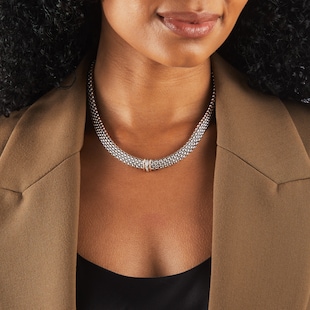 Fope Fope 18ct White & Rose Gold Panorama Exclusive Necklace