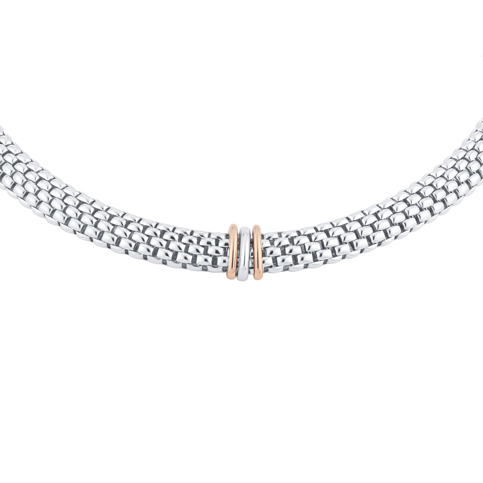 Fope Fope 18ct White & Rose Gold Panorama Exclusive Necklace Fope Fope 18ct White & Rose Gold Panorama Exclusive Necklace