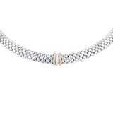 Fope Fope 18ct White & Rose Gold Panorama Exclusive Necklace