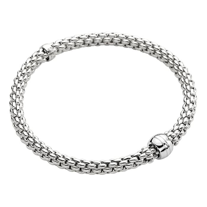 Fope 18k White Gold Solo Bracelet