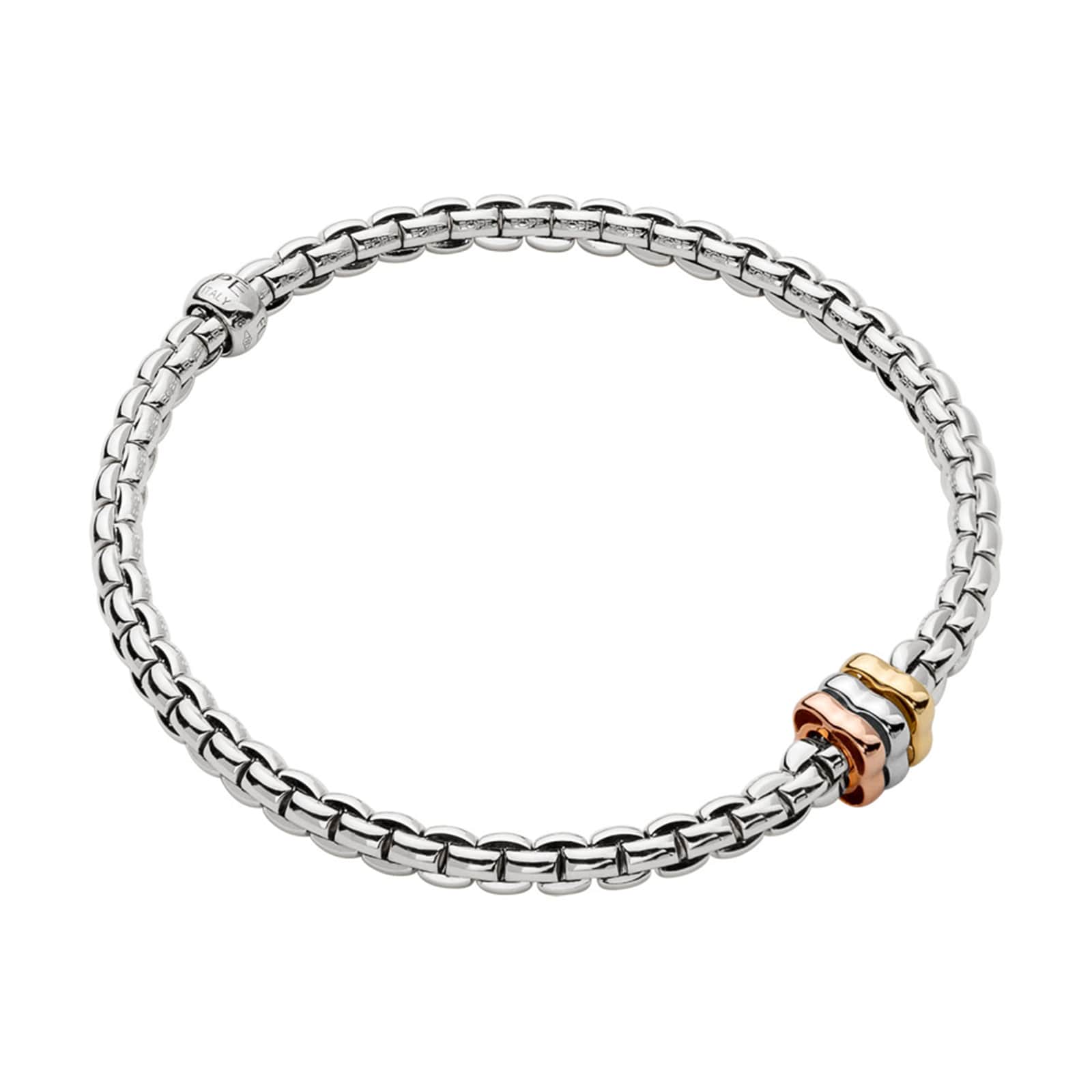 Fope 18k White Gold EKA Tiny Bracelet - Size Small Fope 18k White Gold EKA Tiny Bracelet - Size Small