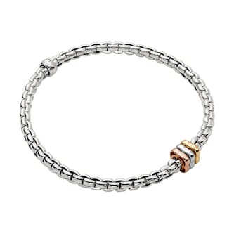 Fope 18k White Gold EKA Tiny Bracelet - Size Small Fope 18k White Gold EKA Tiny Bracelet - Size Small