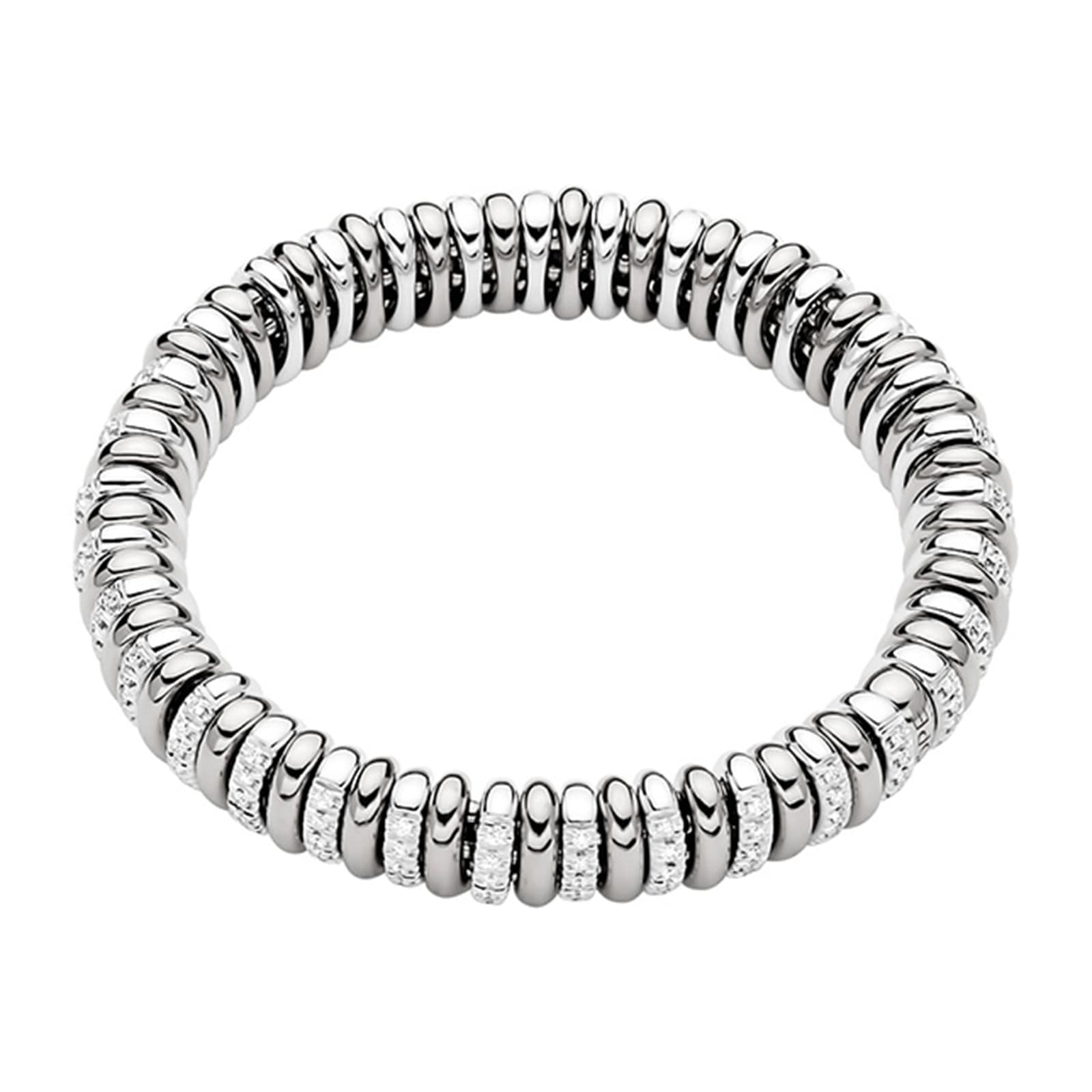 Fope 18k White Gold 1.66cttw Diamond Vendome Bracelet Fope 18k White Gold 1.66cttw Diamond Vendome Bracelet