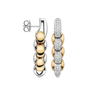 Fope 18k Yellow and White Gold 0.71cttw Diamond Mia Luce Earrings Fope 18k Yellow and White Gold 0.71cttw Diamond Mia Luce Earrings