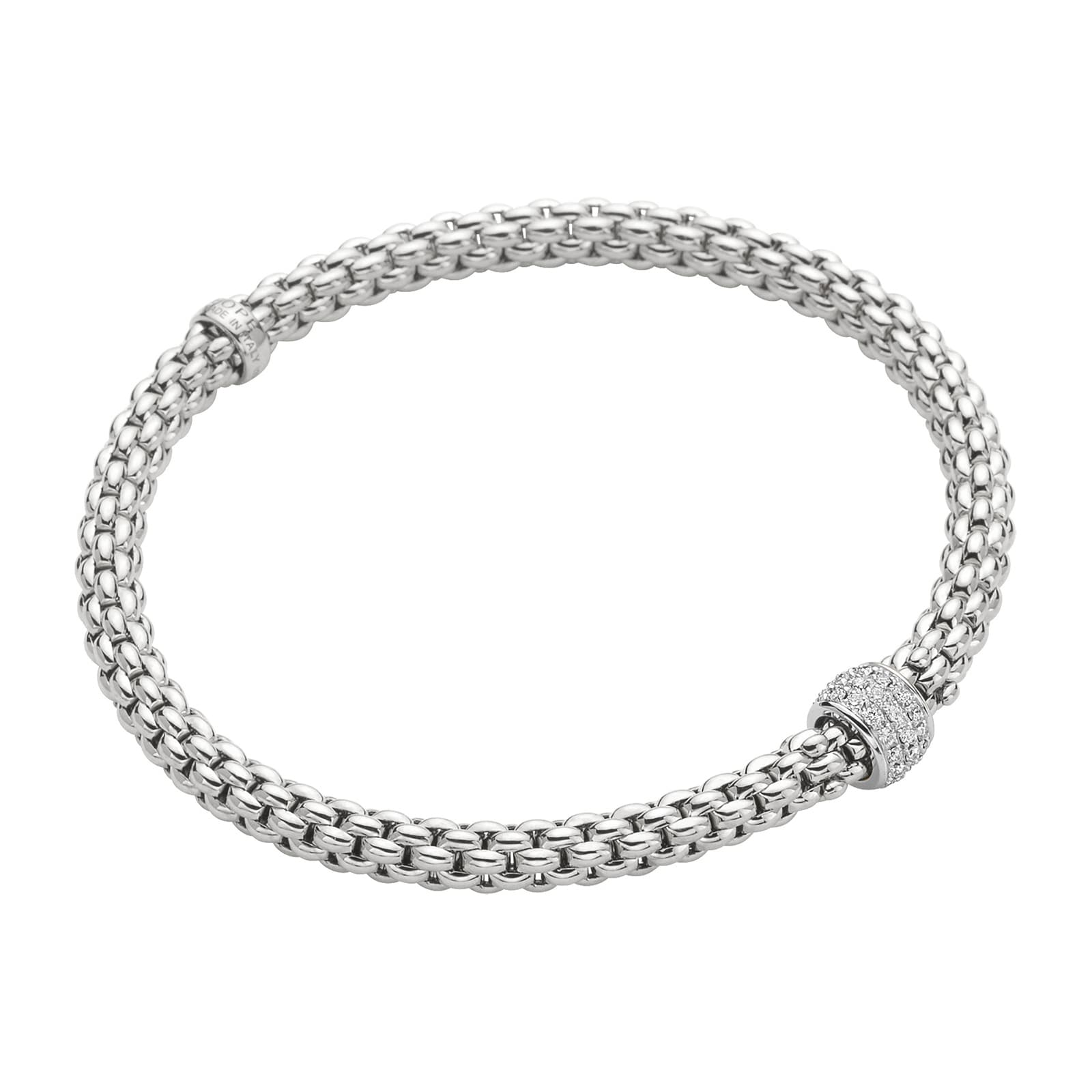 White Gold Bracelets, Ladies White Gold Diamond Bracelets for Sale UK ...