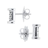 Fope Essentials 18ct White Gold 0.17cttw Diamond Stud Earrings