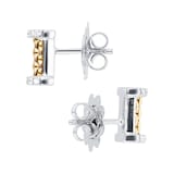 Fope Essentials 18ct Yellow Gold 0.17cttw Diamond Stud Earrings