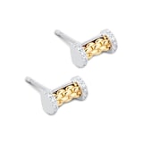 Fope Essentials 18ct Yellow Gold 0.17cttw Diamond Stud Earrings